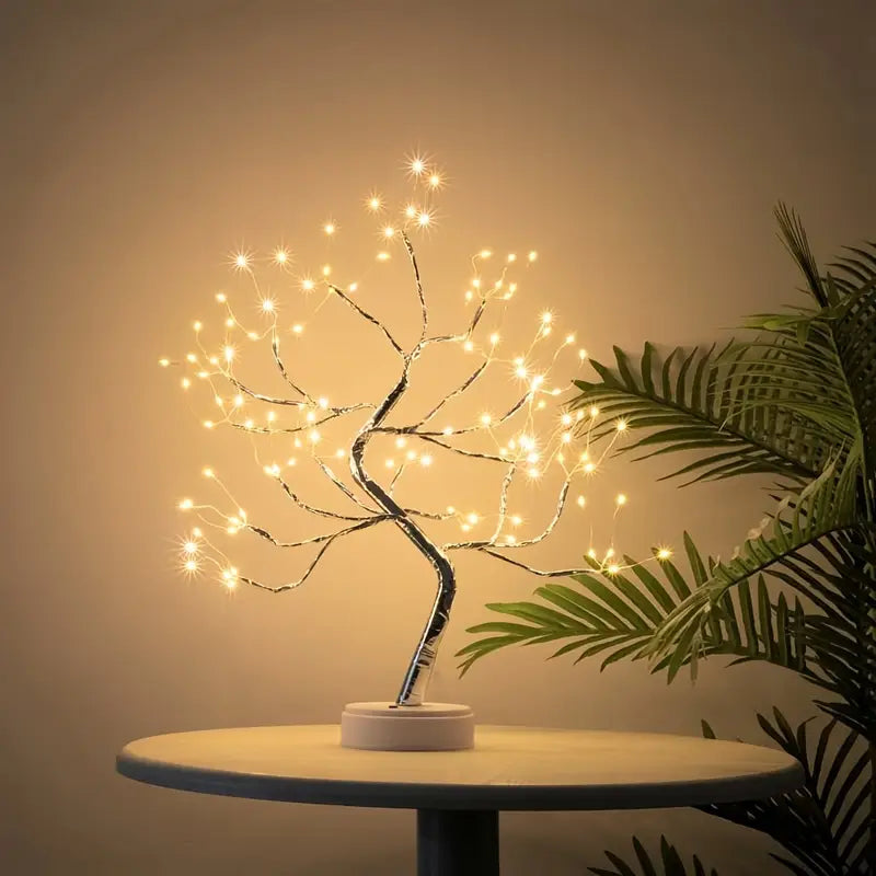 bonsai led tree 108 LED Tabletop Bonsai Tree Lamp