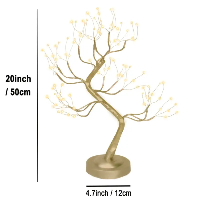 bonsai tree lamp sharper image 108 LED Tabletop Bonsai Tree Lamp
